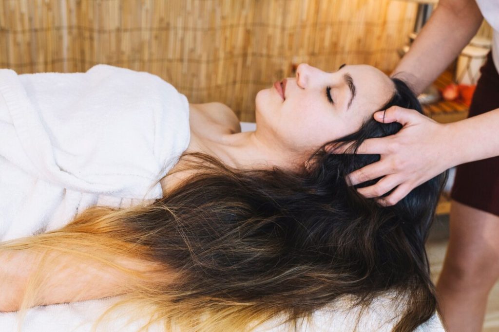head massage spa