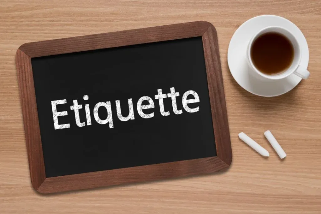 spa etiquette