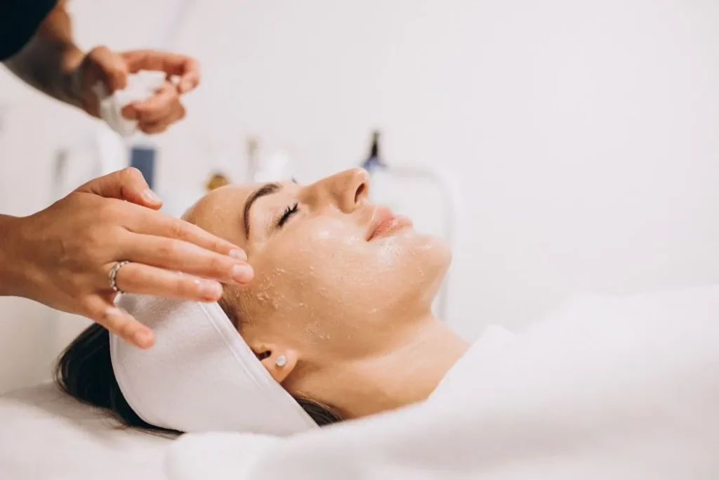 Collagen facial